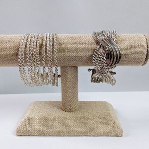 🌜3 for $25🌛2 Silver Tone Metal Cuff Bracelets